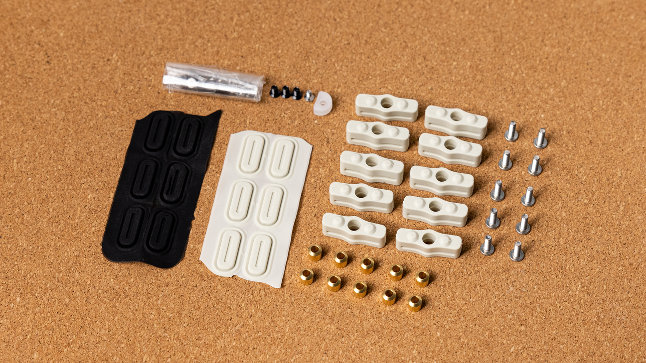Qwertykeys Neo75 Cu PCB, Plate & Extra Parts