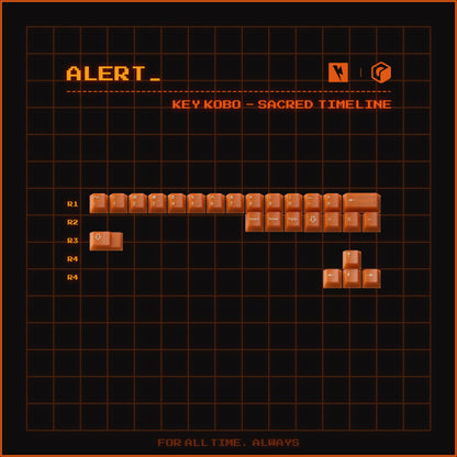 Keykobo Sacred Timeline ABS Double-shot Keycap Set