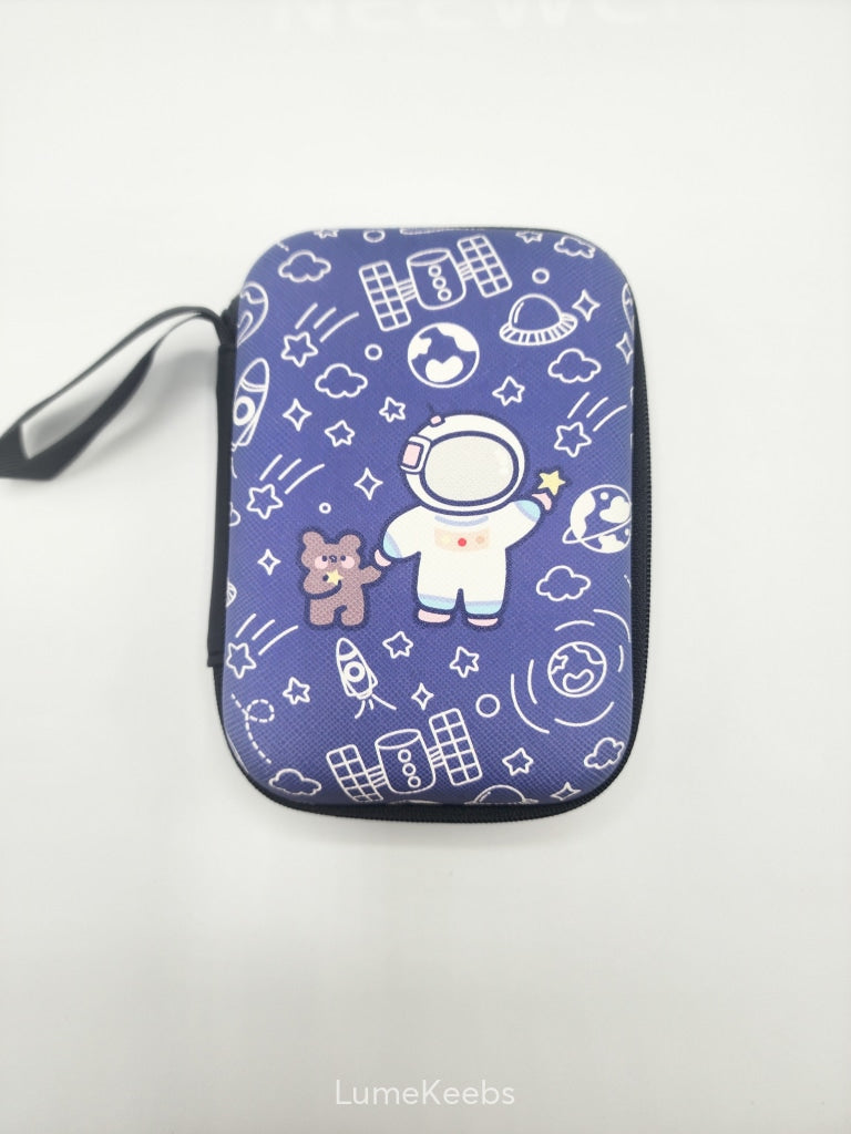 Astronaut Cable Organizer Bag Charger Case Protector