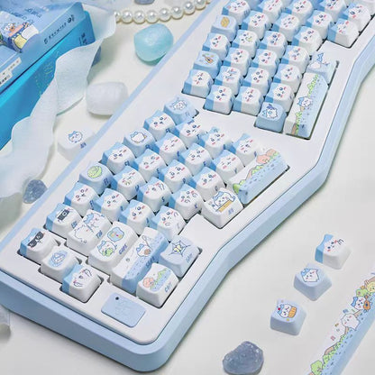 Xiaoba Chiikawa MOA Profile PBT Keycap Set