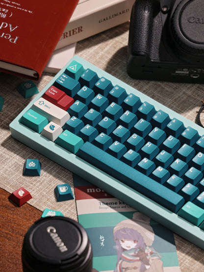 Keykobo Motosu Lake ABS Double-shot Keycap Set Pre-Order