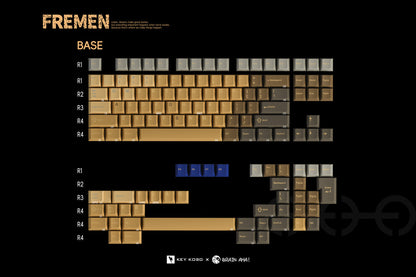 Keykobo Fremen ABS Double-shot Keycap Set base