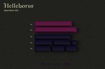 Keykobo Helleborus ABS Double-shot Keycap Set Pre-Order