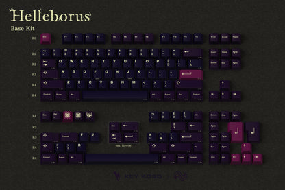 Keykobo Helleborus ABS Double-shot Keycap Set Pre-Order
