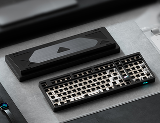 Max102 Mechanical Keyboard - Full-Size, Tri-mode Connectivity, CNC ...
