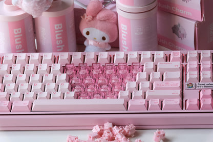 80Retros x HMX Blush Charm Linear Switches