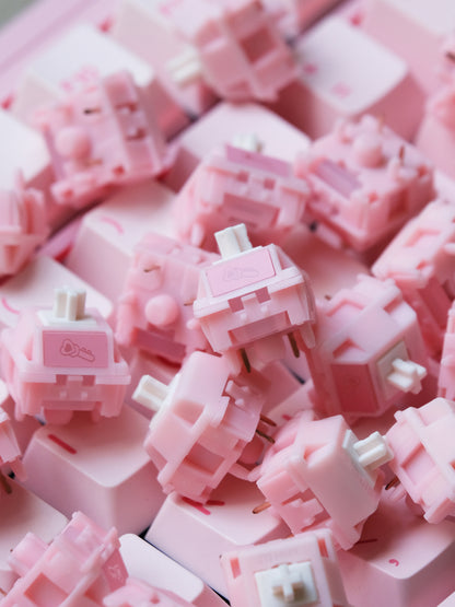 80Retros x HMX Blush Charm Linear Switches