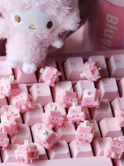 80Retros x HMX Blush Charm Linear Switches