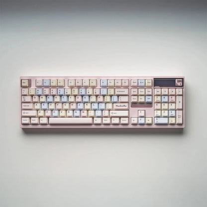 Qwertykeys QK Bubble Tea Marshmallow Keycap Set – Cherry Profile PBT Dye-Sub Keycaps