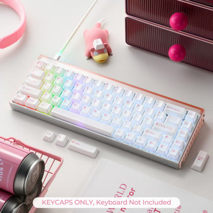 XVX Glaze Ceramic Cherry Profile 120-Key Full Keycap Set