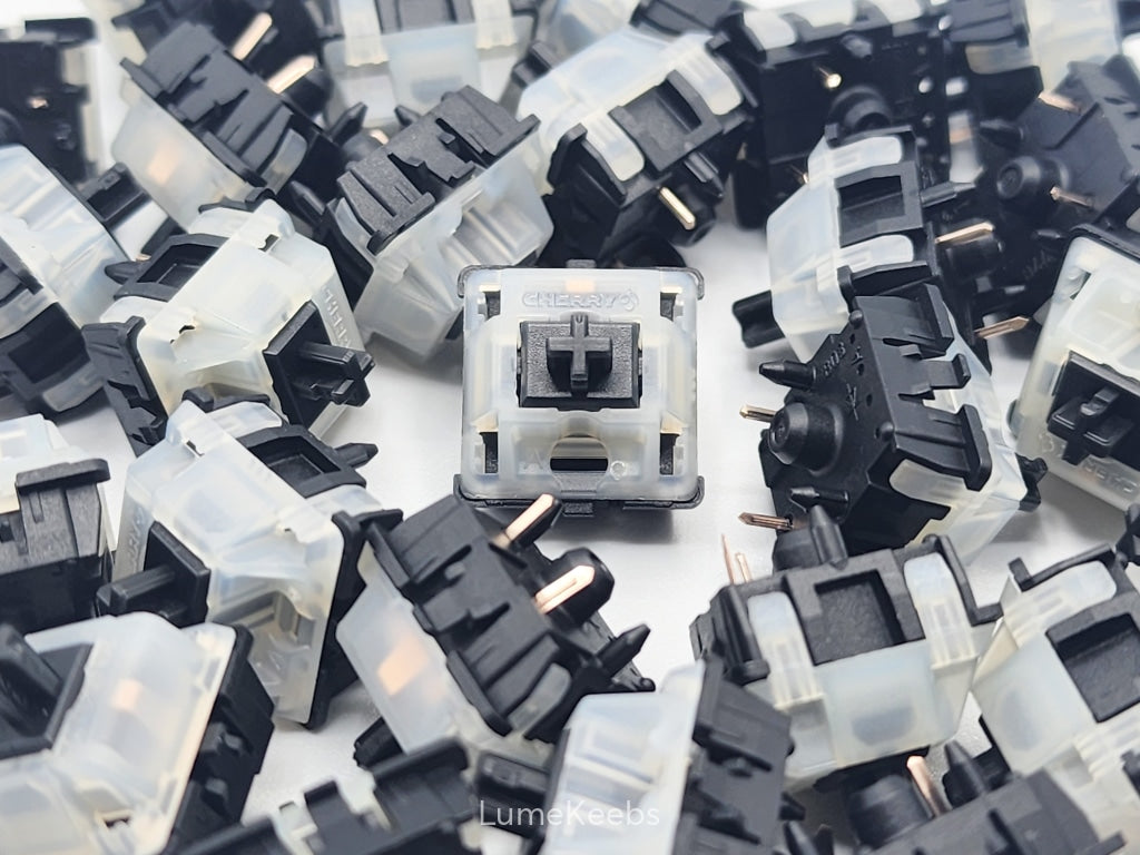 Cherry Mx Black Clear-Top Nixie Linear Switches