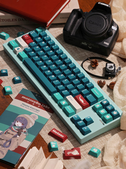 Keykobo Motosu Lake ABS Double-shot Keycap Set