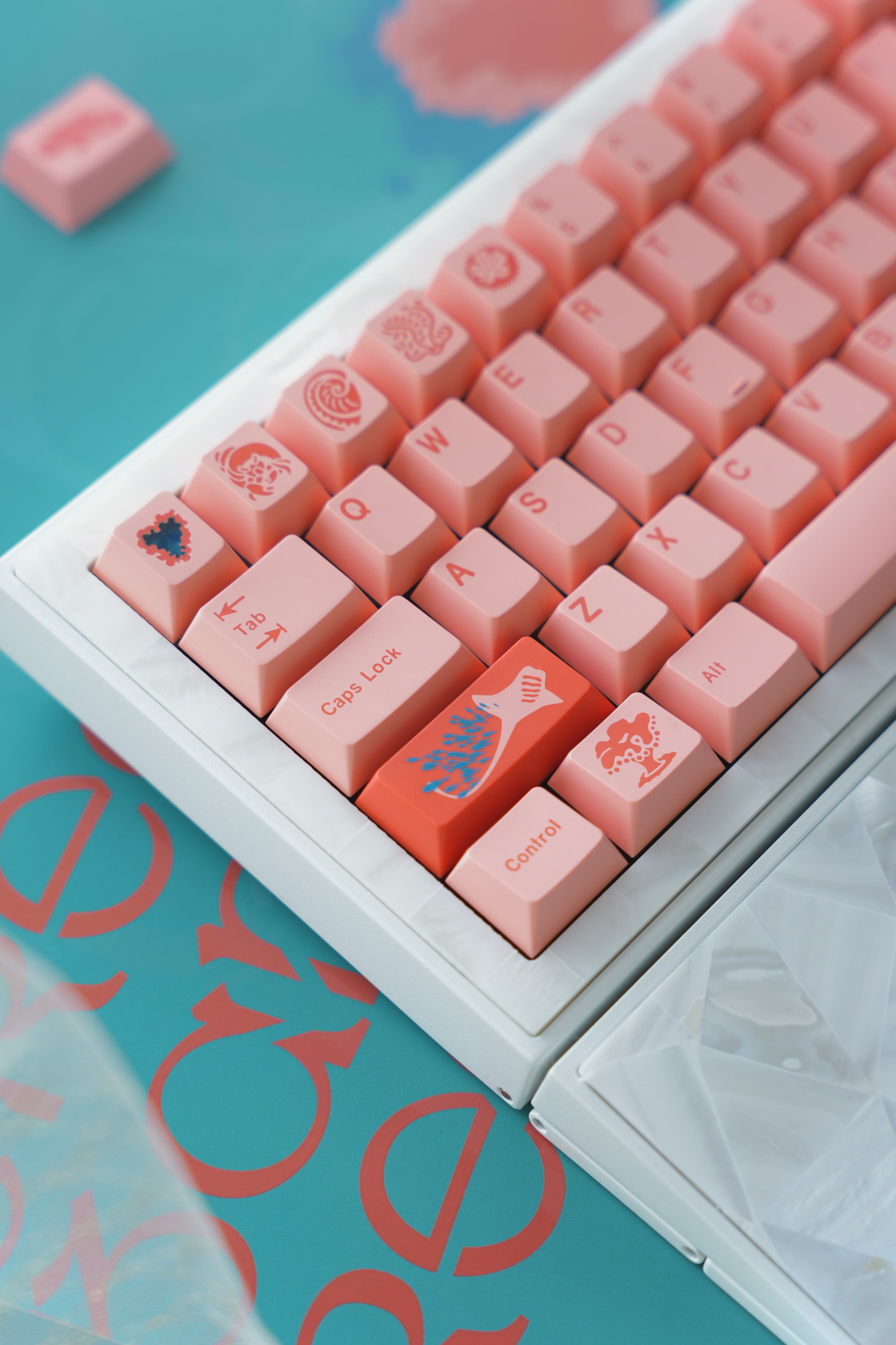 Keykobo Great Barrier Reef ABS Double-shot Keycap Set – LumeKeebs