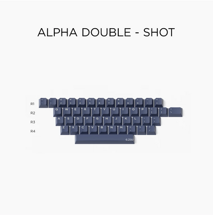 Domikey Calculator Cherry Profile Triple/Doubleshot ABS Keycap Set