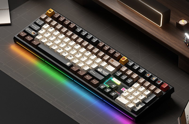 Weikav Nut108 Mechanical Keyboard - Full-Size, Tri-mode
