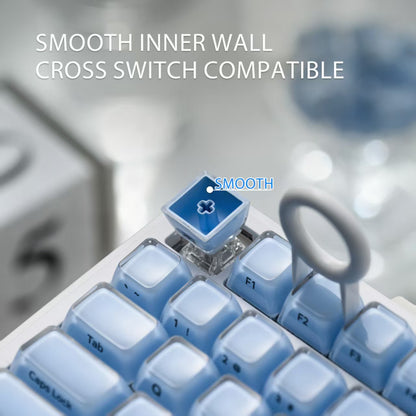 XVX Jelly R2 Side-Printed Translucent MDA Profile 122-Key Keycap Set