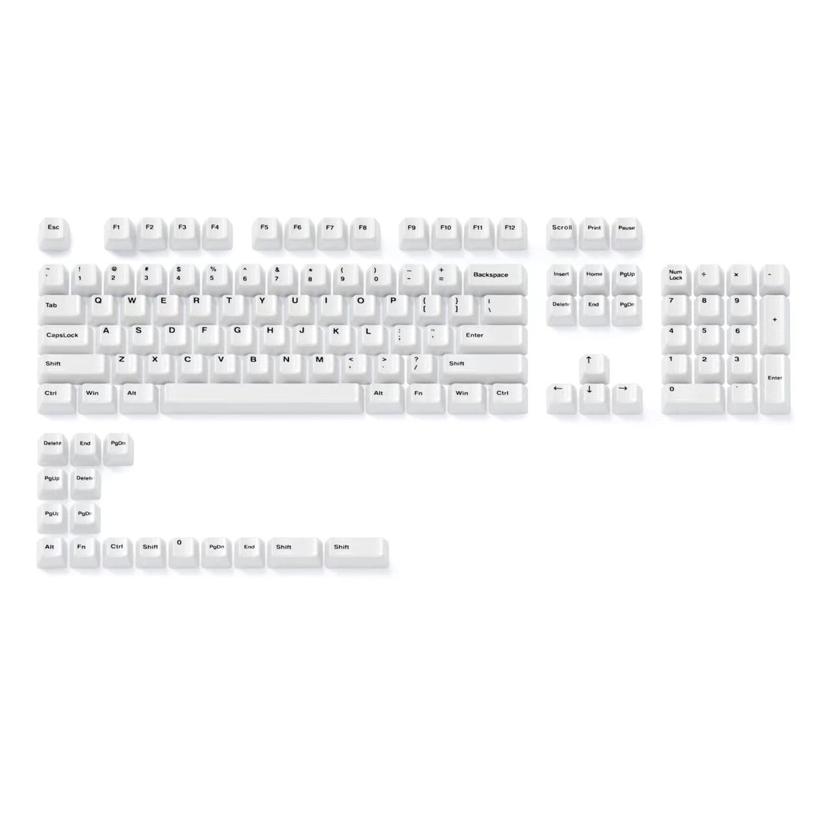 XVX Glaze Ceramic Cherry Profile 120-Key Full Keycap Set