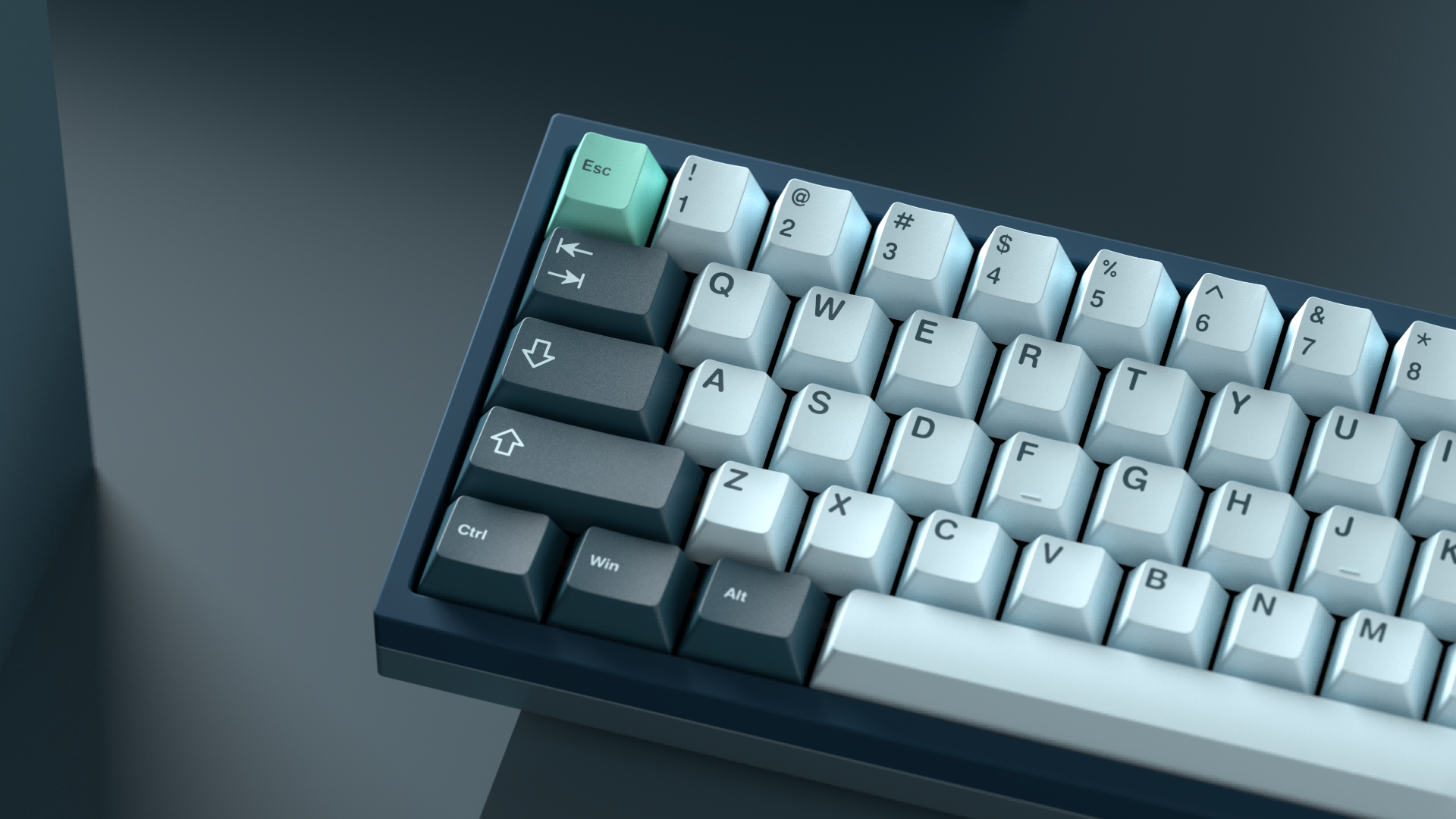 WS Entwined Flowers Keycaps Doubleshot PBT Cherry Profile
