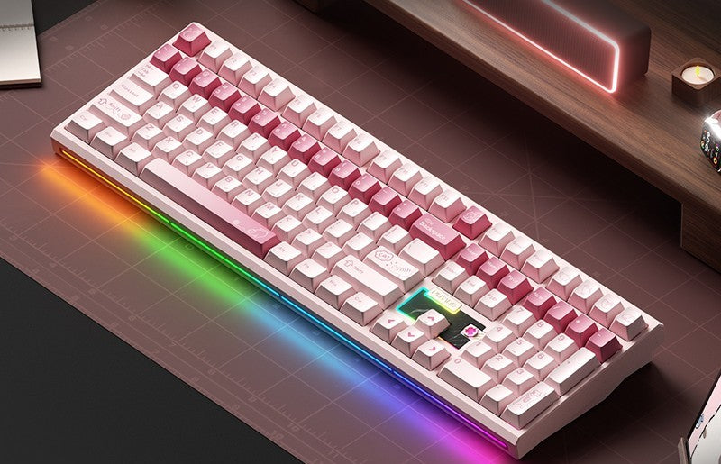 Weikav Nut108 Mechanical Keyboard - Full-Size, Tri-mode