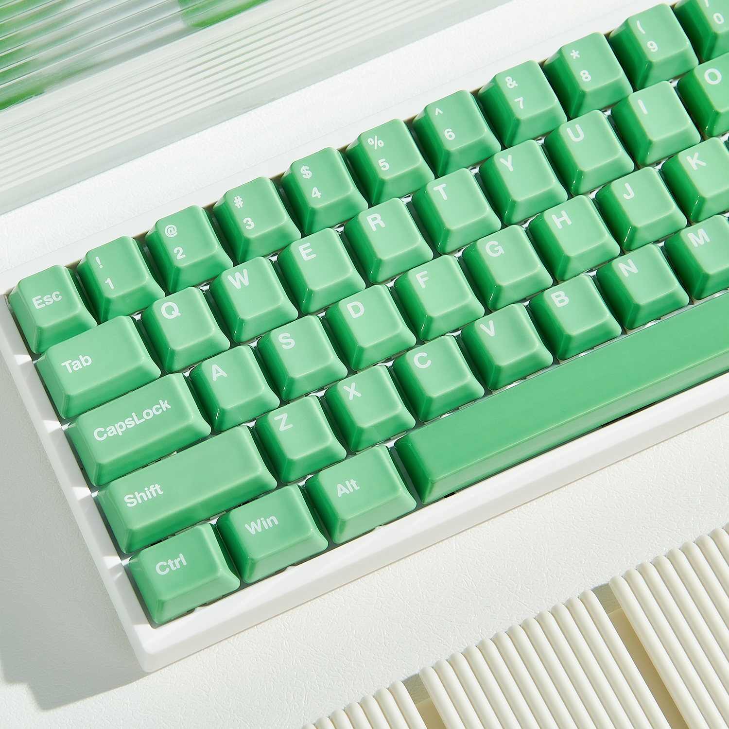 Cerakey Ceramic Keycap Full Set V2 - Green