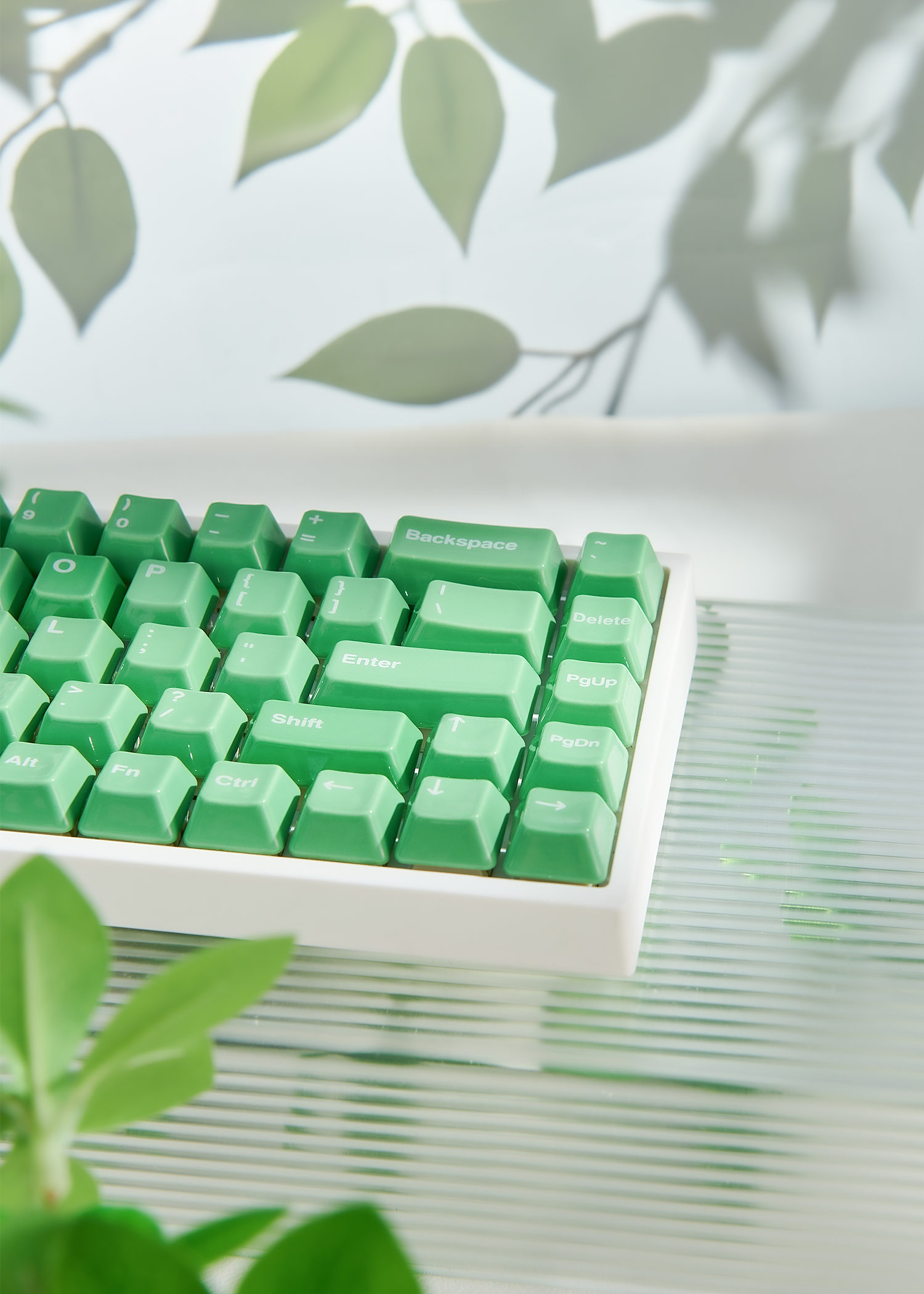 Cerakey Ceramic Keycap Full Set V2 - Green