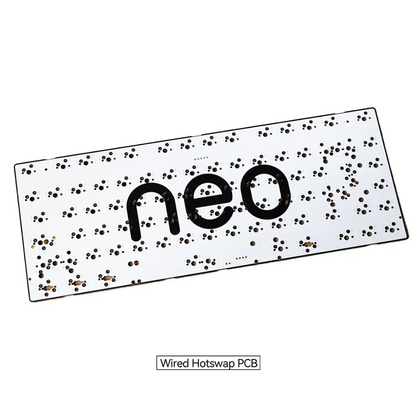 Qwertykeys Neo75 Cu PCB, Plate & Extra Parts