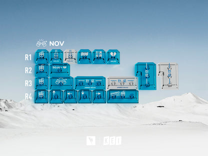 Keykobo Soju ABS Double-shot Keycap Set 