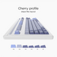 Domikey HUSH Cherry Profile Triple/Doubleshot ABS Keycap Set