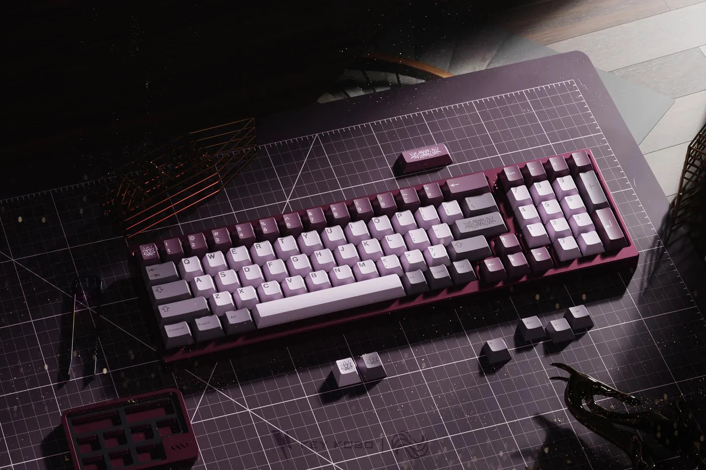 Keykobo Bloom ABS Double-shot Keycap Set Pre-Order