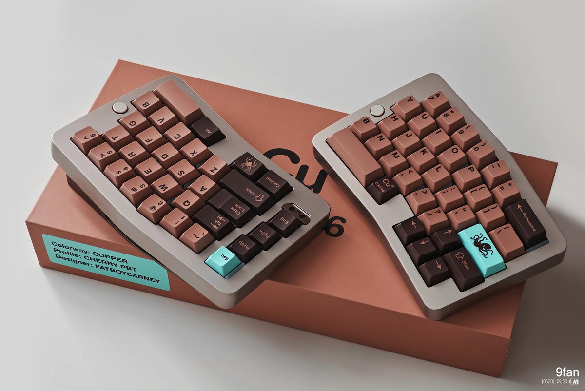 Split Lume Qwertykeys QK Alice Duo - Ergonomic Alice Mechanical Keyboard Split ...