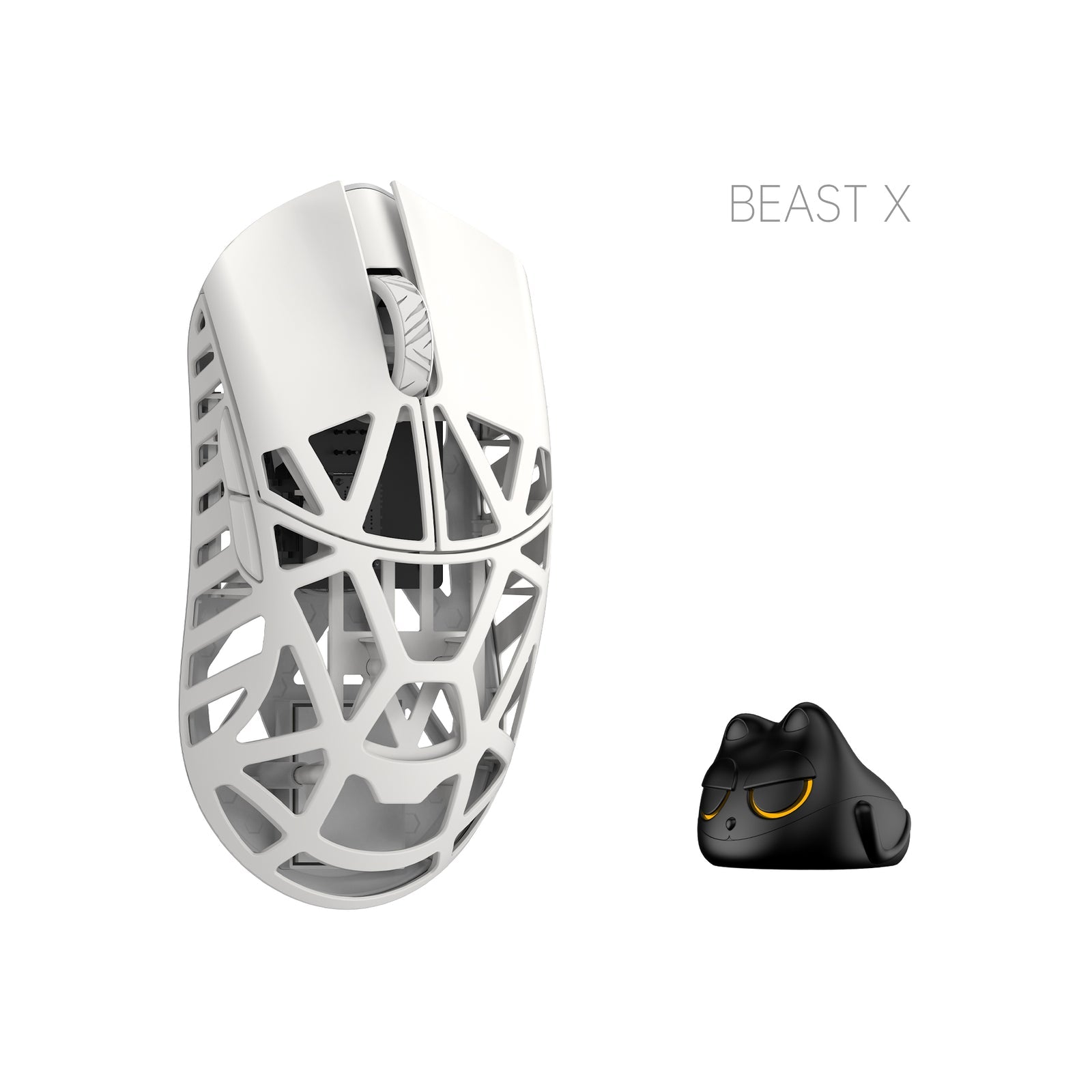 WLMOUSE Beast X Pro Magnesium Gaming Mouse Side Slits