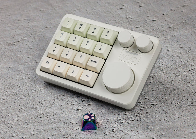 MMD KM16 Pro Wireless Aluminum Macropad | QMK/VIA Programmable Numpad