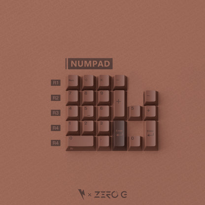 Keykobo Nama Chocolate ABS Double-shot Keycap 