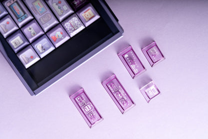 Soulcat Meow Meow Keycap - PBT Cherry Profile All in One Set