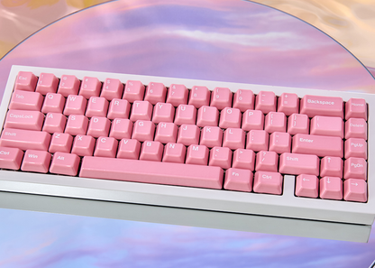 Cerakey Ceramic Keycap Full Set V2 - Pink