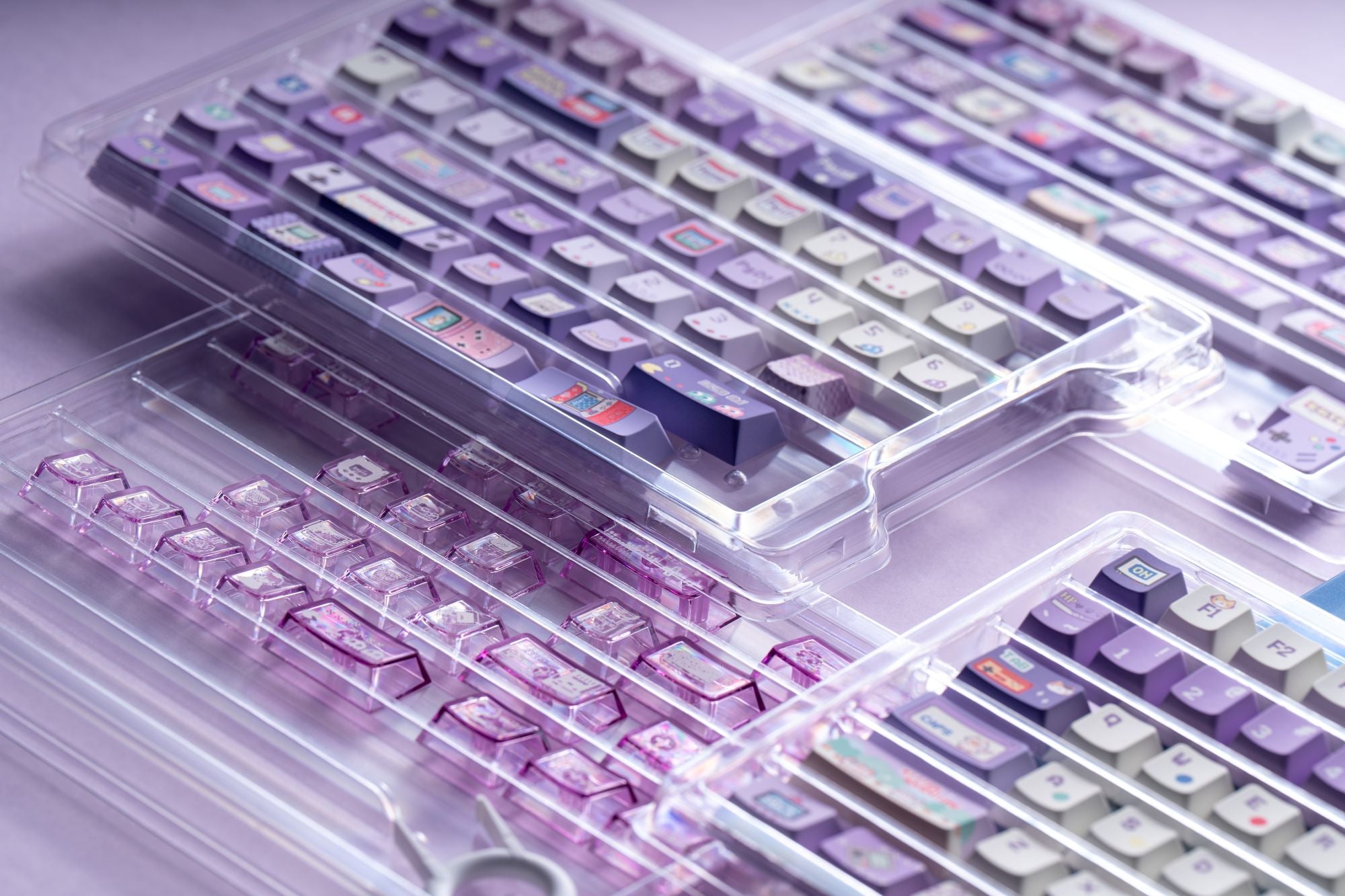 Soulcat Meow Meow Keycap - PBT Cherry Profile All in One Set