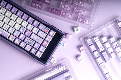 Soulcat Meow Meow Keycap - PBT Cherry Profile All in One Set