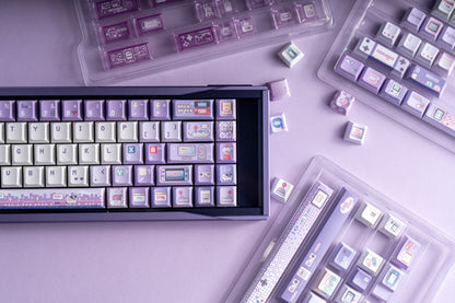 Soulcat Meow Meow Keycap - PBT Cherry Profile All in One Set