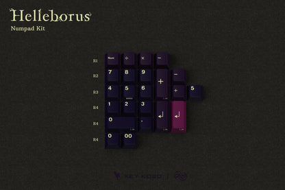 Keykobo Helleborus ABS Double-shot Keycap Set Pre-Order
