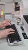 80Retros PS1994 Keycaps Black and Silver – Cherry Profile All in One Set