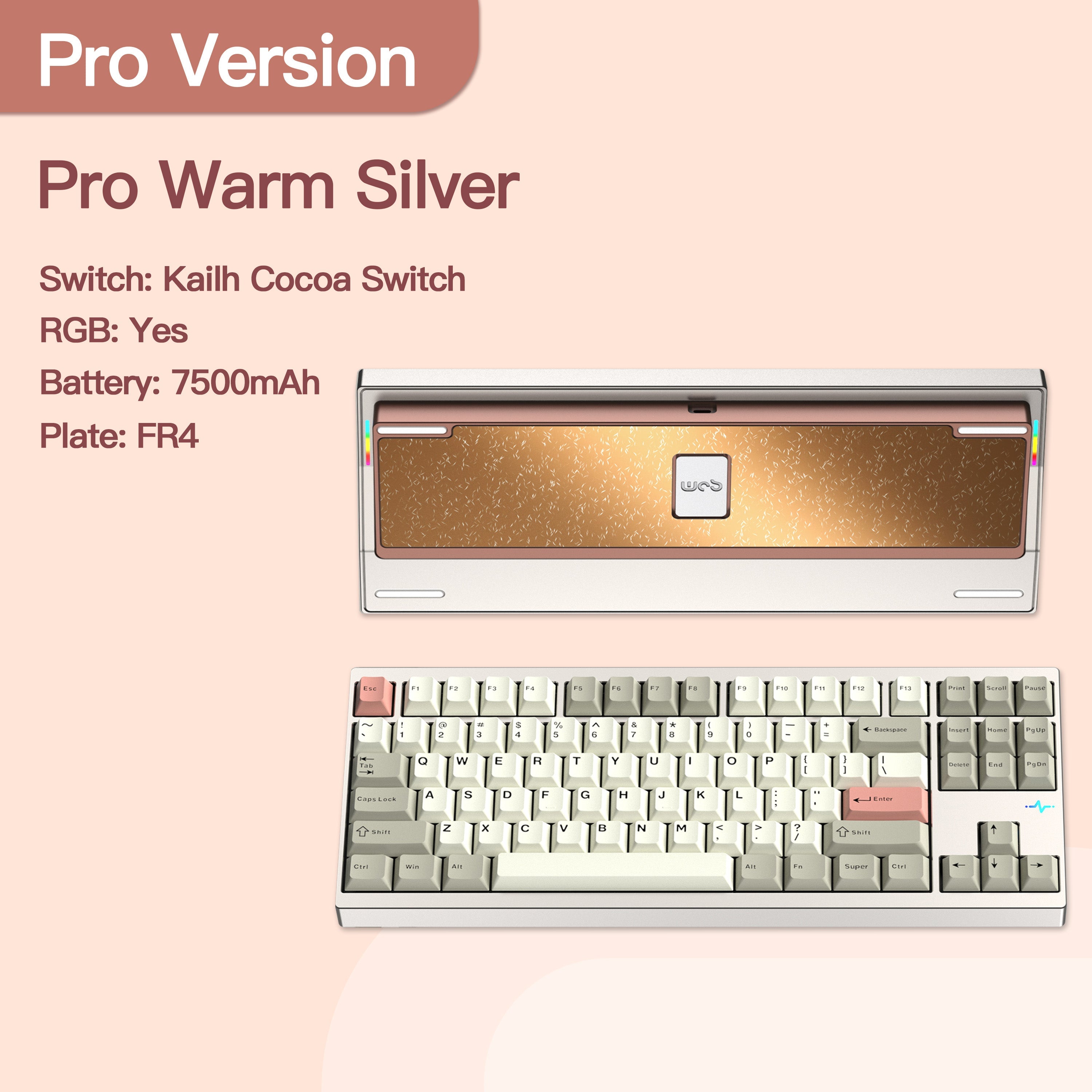 WOBKEY Crush80 Reboot Aluminum Mechanical Keyboard