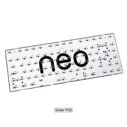 Qwertykeys Neo75 Cu PCB, Plate & Extra Parts