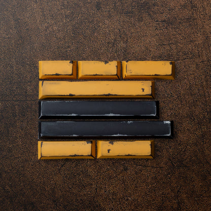 Tutkeys & PBTfans Erosion Dye Sub Cherry Profile Keycaps