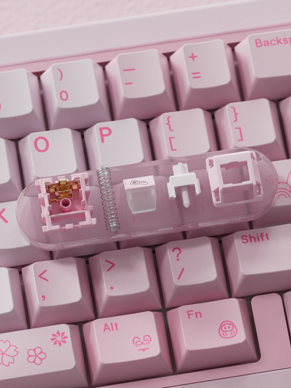 80Retros x HMX Blush Charm Linear Switches