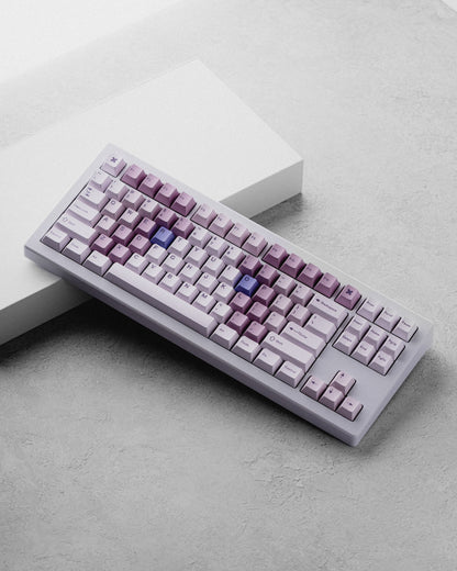 Tutkeys Taro Bobo Keycaps - PBT Dye-Sub Keycap Cherry Profile All In One