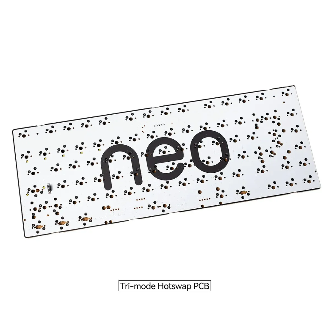 Qwertykeys Neo75 Cu PCB, Plate & Extra Parts