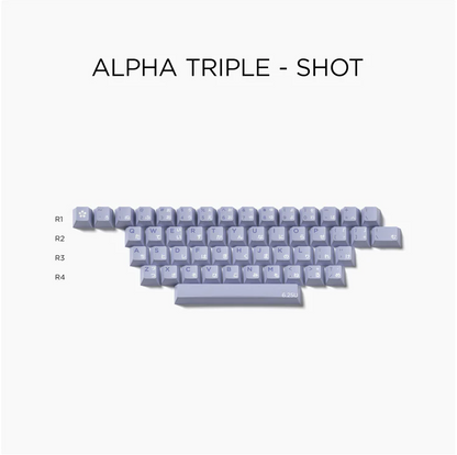 Domikey HUSH Cherry Profile Triple/Doubleshot ABS Keycap Set