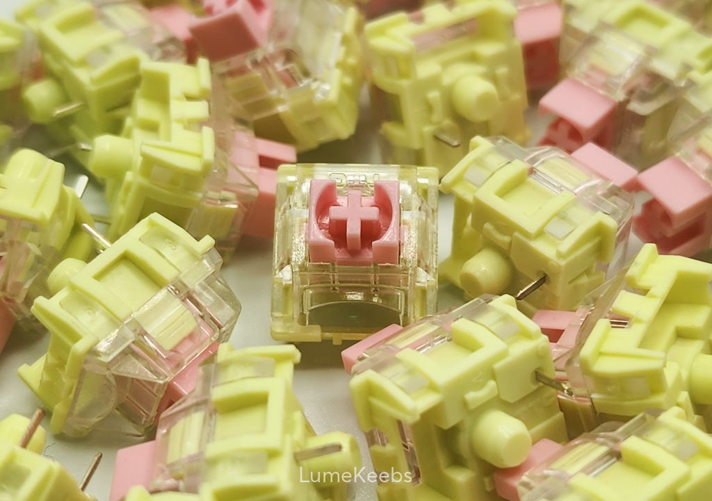 TTC Gold Pink V2 Linear Switches
