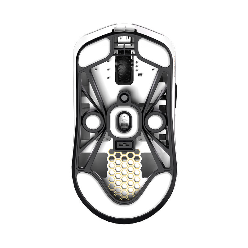 Lamzu Maya X 8K 8KHz Wireless Gaming Mouse, Black & White Color Selection