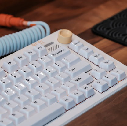 Cerakey Ceramic Keycap Full Set V2 - White